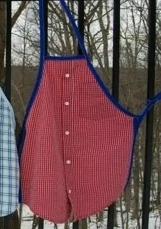 旧衣服改造做围裙