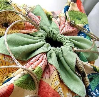 旧衣改造束口袋