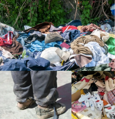 回收旧衣服捐赠