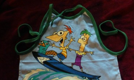 旧衣服改造围兜