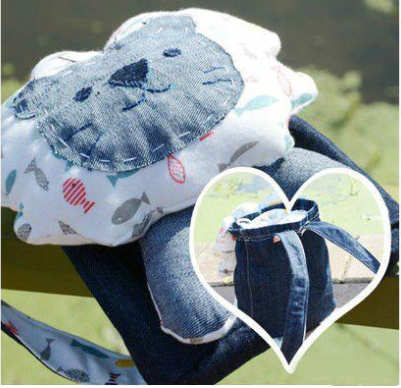 旧衣服旧裤子改造包包