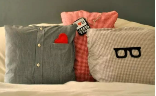 旧衣服改造抱枕