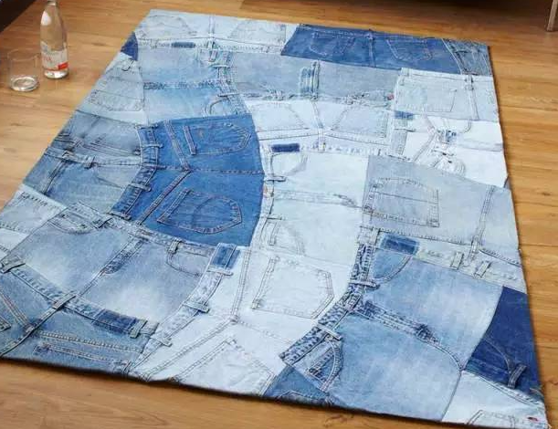 旧衣服改造地毯