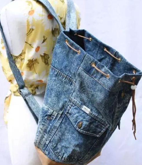 牛仔裤旧物改造