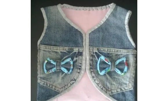 旧衣改女士马甲方法，旧衣改造让旧衣焕发新生