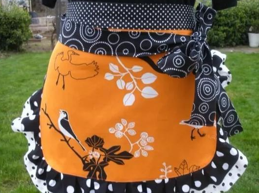 旧衣服改造围裙